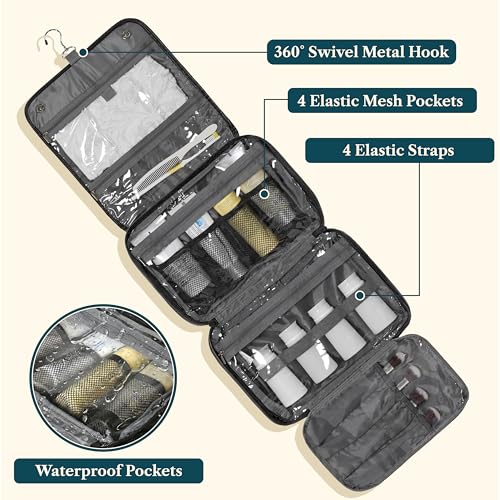 Hanging Toiletry Bag for Women Men