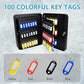 120 Position Key Cabinet with Combination Lock Wall Mount