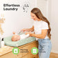 2 Pack Organic Changing Pad Covers for Girl (2 Count)