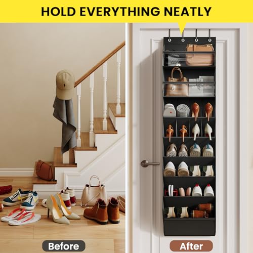 16 20 Pairs Over the Door Shoe Organizer
