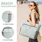 Beach Bag Waterproof Sandproof Large Capacity Foldable for Women