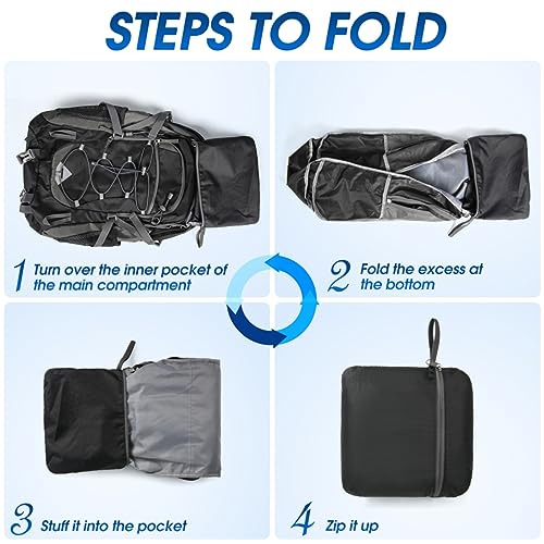 Hiking Backpack 40L Packable Lightweight Camping Daypack Men Women