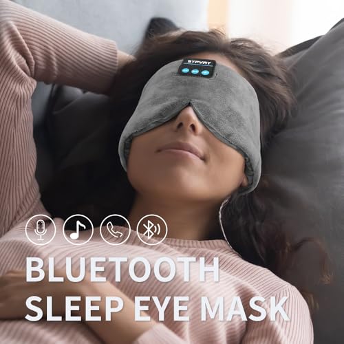 Sleep Eye Mask with Bluetooth Headphones
