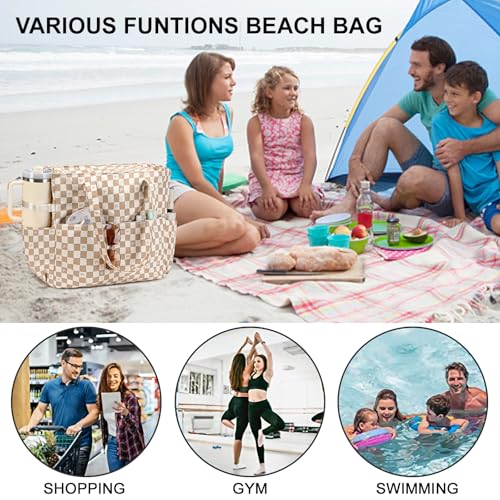 Large Beach Pool Bag for Women