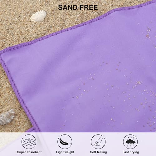 Microfiber Towel Quick Dry Camping & Travel & Gym Towel. Compact