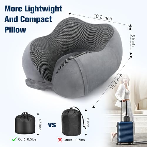 Neck Pillow for Traveling (4 Count)