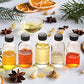 8 Pack 2 oz Small Clear Glass Bottles w (8 Count)