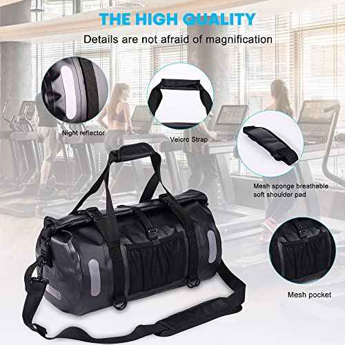 Waterproof Bag Duffel Bag 20L 30L 40L with Welded Seams Shoulder Straps