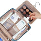 Travel Toiletry Bag for Women Hanging Organizer Makeup Case Pockets