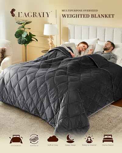 King Size Weighted Blanket for Adults 15lbs