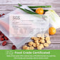 6 Pack Reusable Gallon Freezer Bags Dishwasher Safe (6 Count)