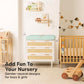 2 Pack Baby Changing Pad Cover for Girl (2 Count)