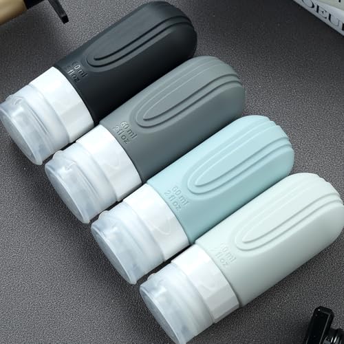 Travel Bottles for Toiletries (4 Count)