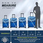 Travel Luggage Cover Suitcase Protector Fits 27
