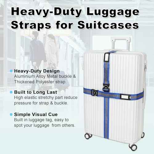 Luggage Straps for Suitcases
