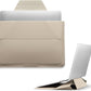 MOFT Laptop Carry Sleeve, 2-in-1 Laptop Bag & Stand for 13" MacBook Air/Pro & Dell/HP/Lenovo/Asus, Stylish Slim Computer Sleeve Bag with Expandable Storage for Computer Accessories, Beach White