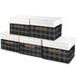 Collapsible Storage Bins with Lids (5 Count)