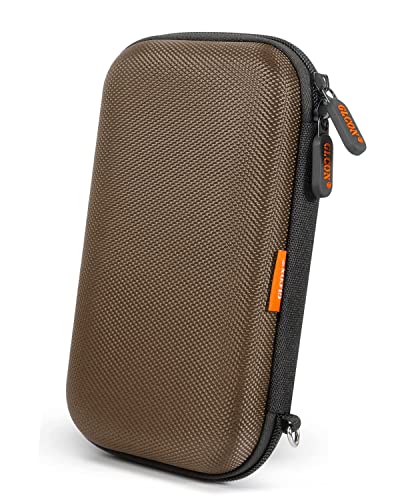 Brown Shockproof EVA Hard Case