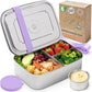 Stainless Steel Bento Box + Condiment Container