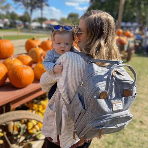 Baby Diaper Bag Backpack with Changing Pad