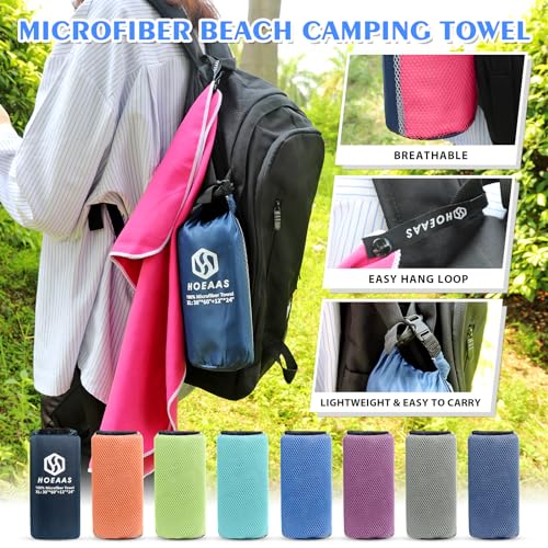 Microfiber Camping Towels (2 Count)