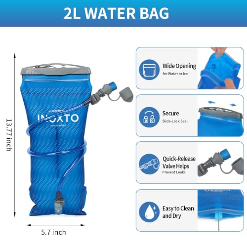 Hiking Hydration Backpack with 2L