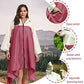 Adult Rain Poncho Waterproof Hooded Zipper Raincoat with Pockets