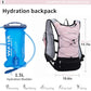 Lightweight Hydration Backpack Running Vest with 1.5L Water Bag