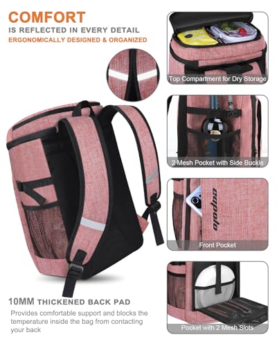 Cooler Backpack Insulated Leak Proof for Women Men Soft Cooler Bag