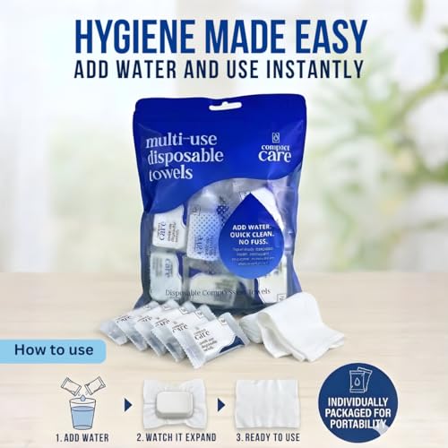Compressed Towels 40 PCS (40 Count)