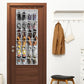 24 Pockets Large Clear Over the Door Shoe Organizer