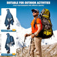 Hooded Rain Poncho for Adult Waterproof Lightweight Raincoat