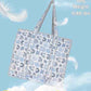 100% Cotton Quilted Tote Bag For Women