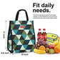 Lunch Bags for Women Insulated Reusable Lunch Tote with Internal Pocket