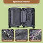 5 Piece Luggage Set with Cup Holder