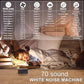 Sound Machine White Noise Machine with 70 Natural Soothing Sounds Sleeping Timer Memory Function 30 Volume Levels Brown Noise Sleep Sounds Machine Powered by USB for Baby Kids Adults