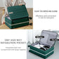20 Inch Carry On Luggage Aluminum Frame Front Opening Rolling Suitcase PC Hard Sided Luggage with Spinner Wheels Travel Luggage for Woman Men Gifts