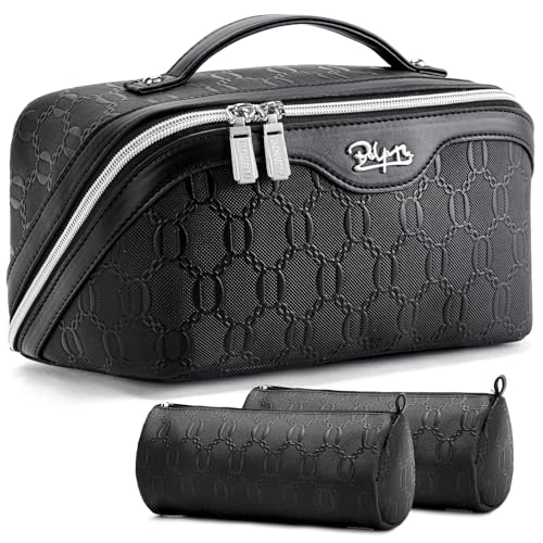 Travel Makeup Bag Cosmetic Bags for Women (3 Count)