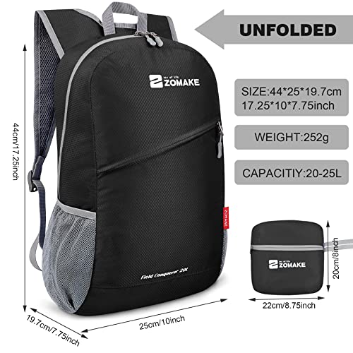 Lightweight Packable Backpack 20L