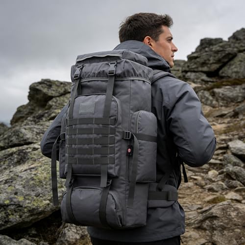 Hiking Backpack for Men 70L