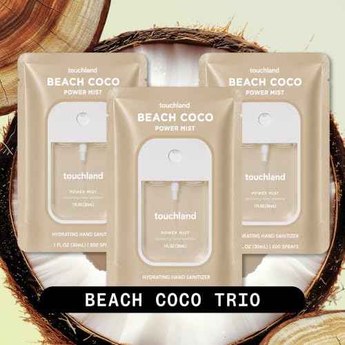Beach Coco Hydrating Hand Sanitizer Spray (3 Fl Oz)