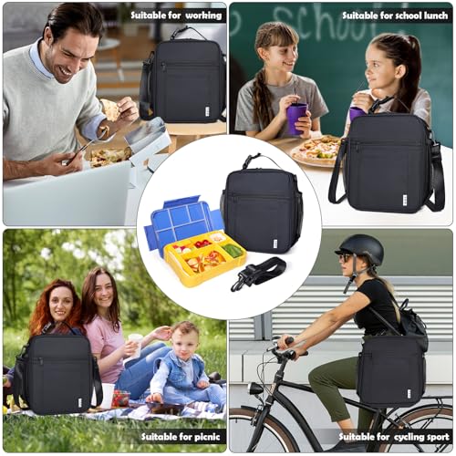 NOL Nylon Waterproof Kids Lunch Bag