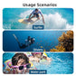 40M 131ft Waterproof Dive Housing Case Compatible for DJI Osmo Pocket 3