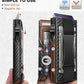 Men Slim Leather Wallet Metal Case Money Clip