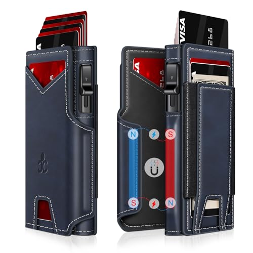 Wallet for Men Wallet with Slim Pop Up Card Holder 9 (13 Count)