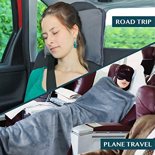 Travel Blanket Pillow
