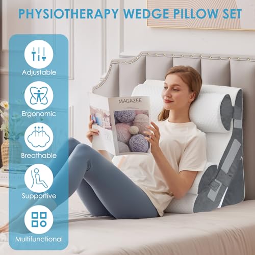 Wedge Pillow Set for After Surgery (4 Count)