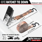 8 Pack Ratchet Tie Down Straps (8 Count)