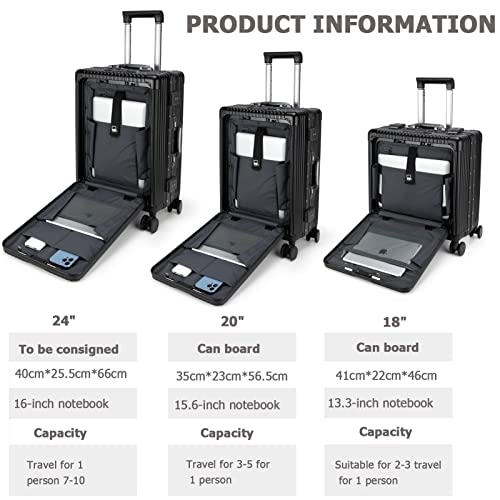 PC Hardside Carry On Luggage