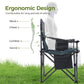 Oversized Fully Padded Camping Chairs with Lumbar Support (2 Count)